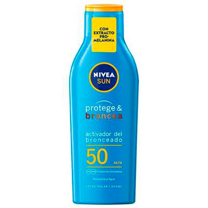 Nivea Nivea Sun Leite Solar Ativador de Bronzeado SPF50 Sun 200ml